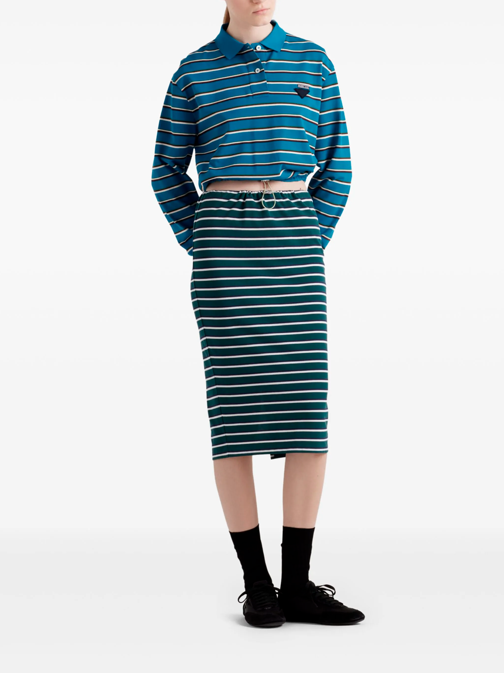 Striped skirt