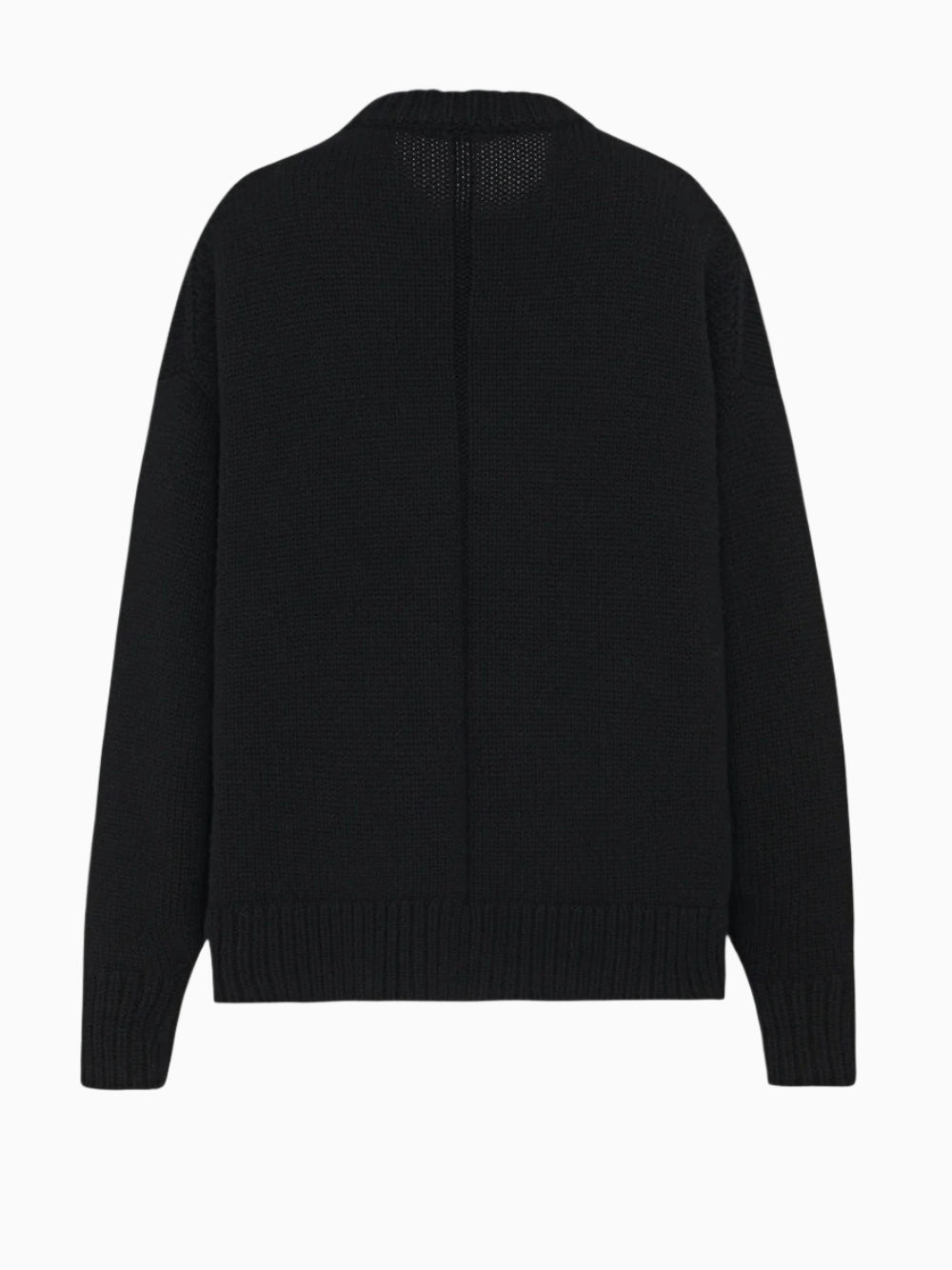 美品 THE ROW Ophelia　ザロウニットセーター　ブラック Ophelia Sweater Black in Wool and Cashmere – The Row