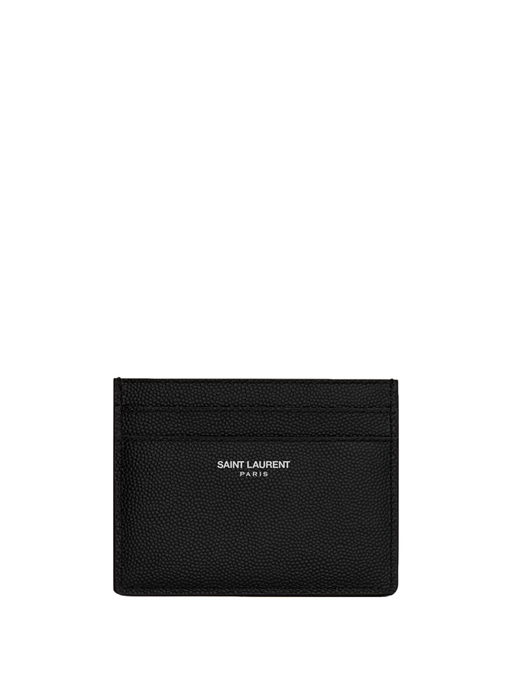 Granulated leather card case