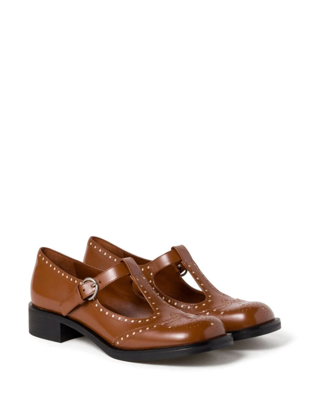 Monk brogue shoes