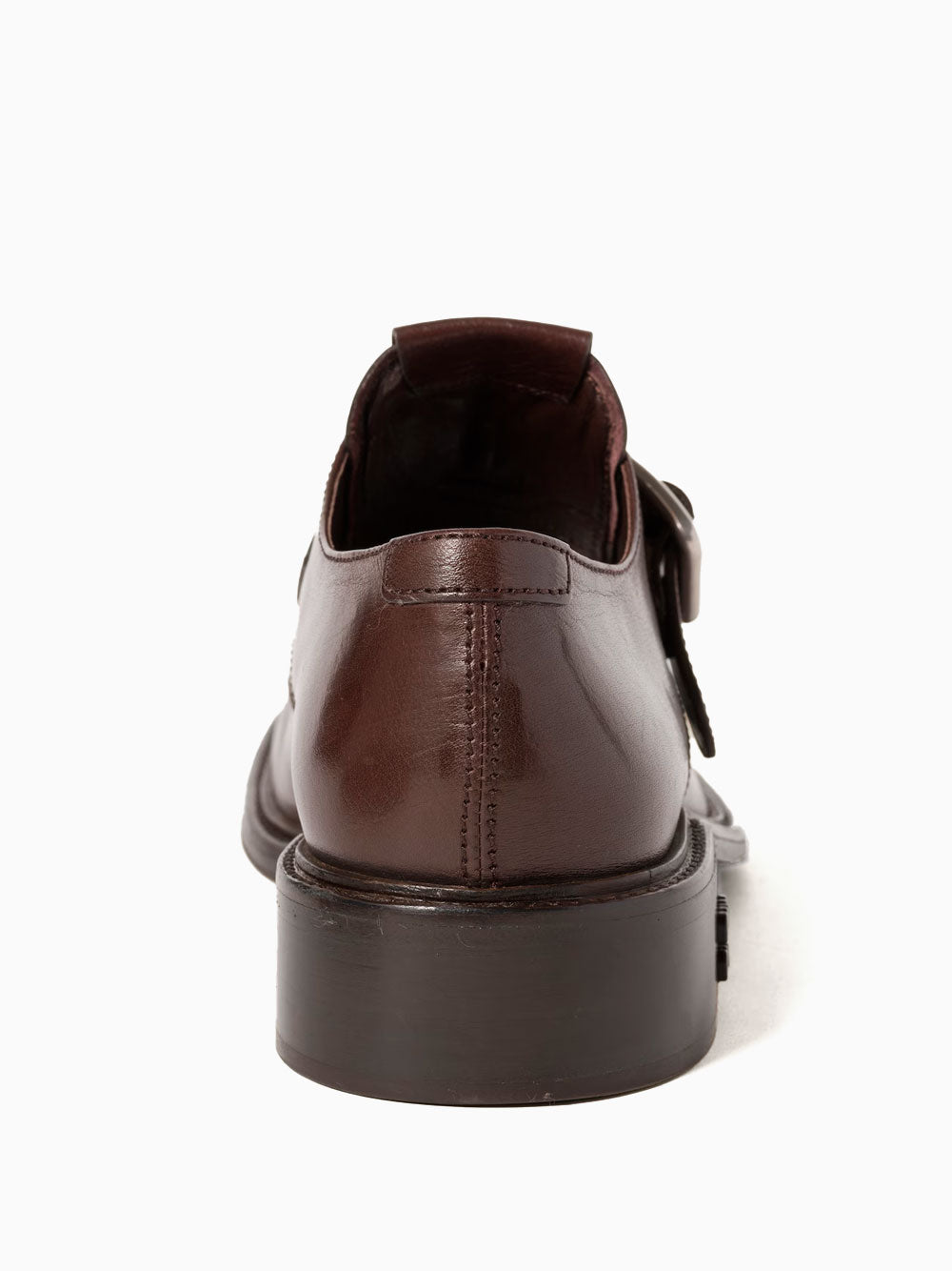 Leather brogue shoes