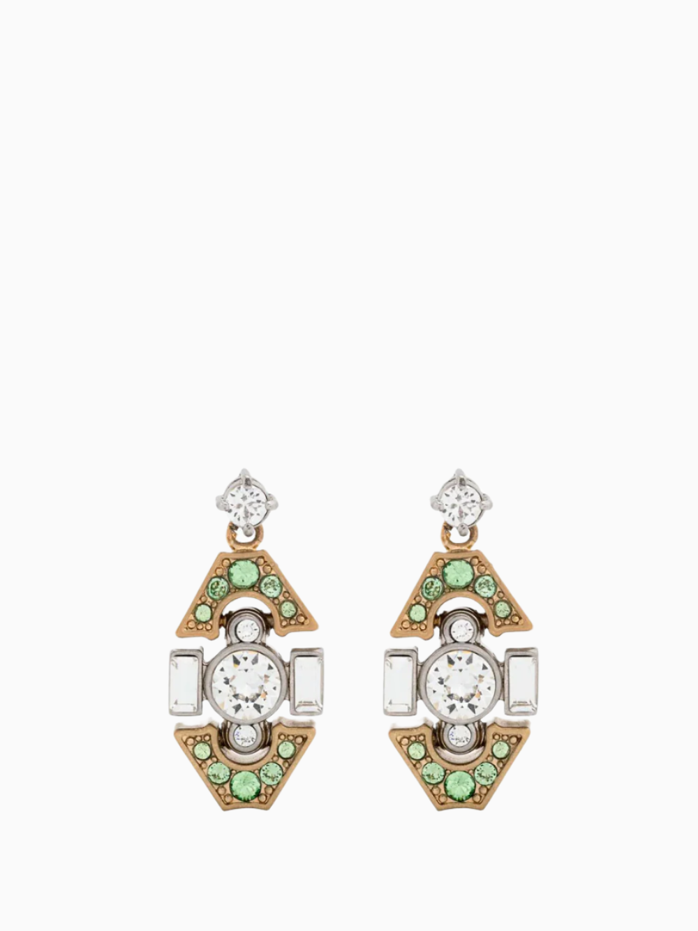 Crystal-embellished earrings