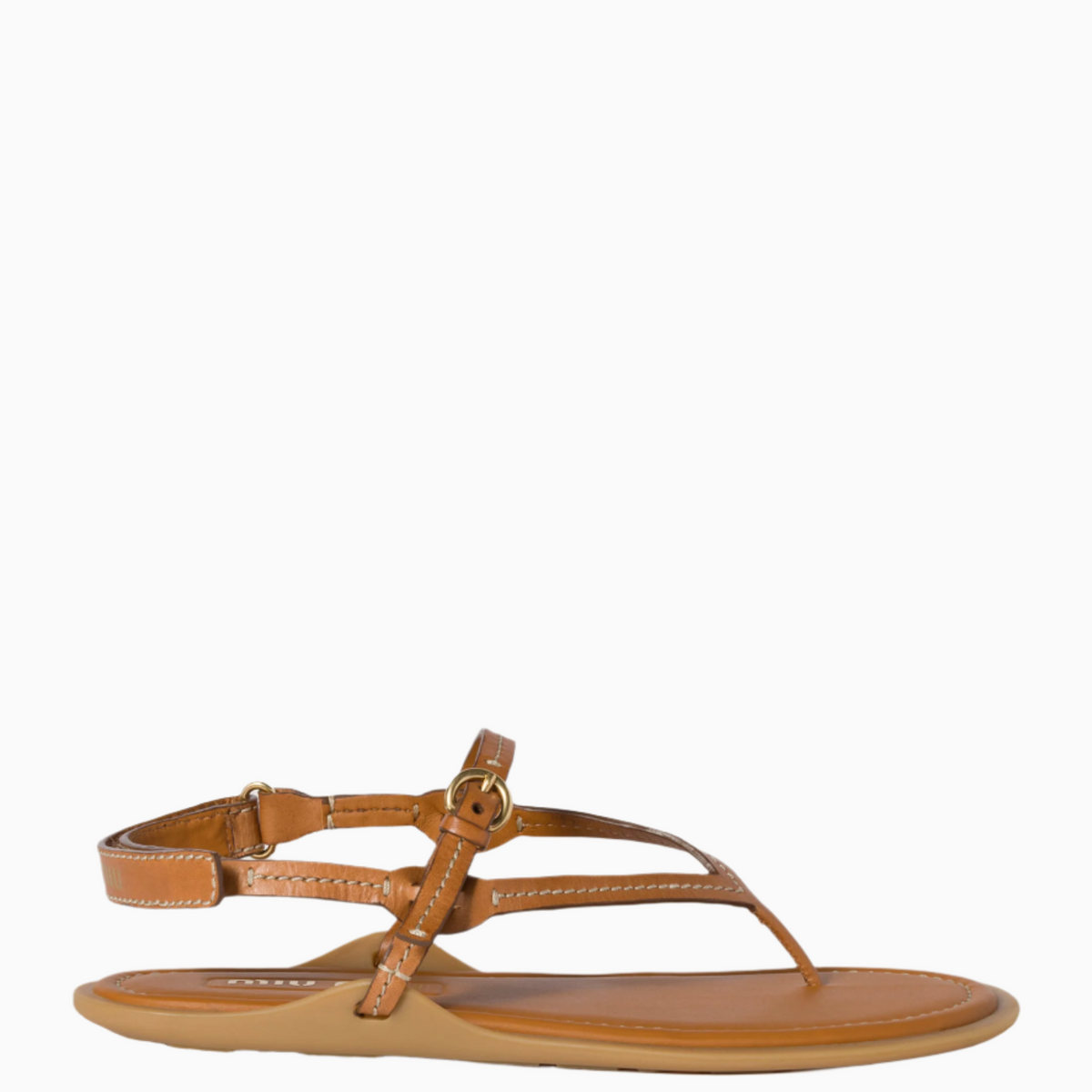 Leather thong sandals | Miu Miu | OTTODISANPIETRO Leather thong sandals | Miu Miu | OTTODISANPIETRO