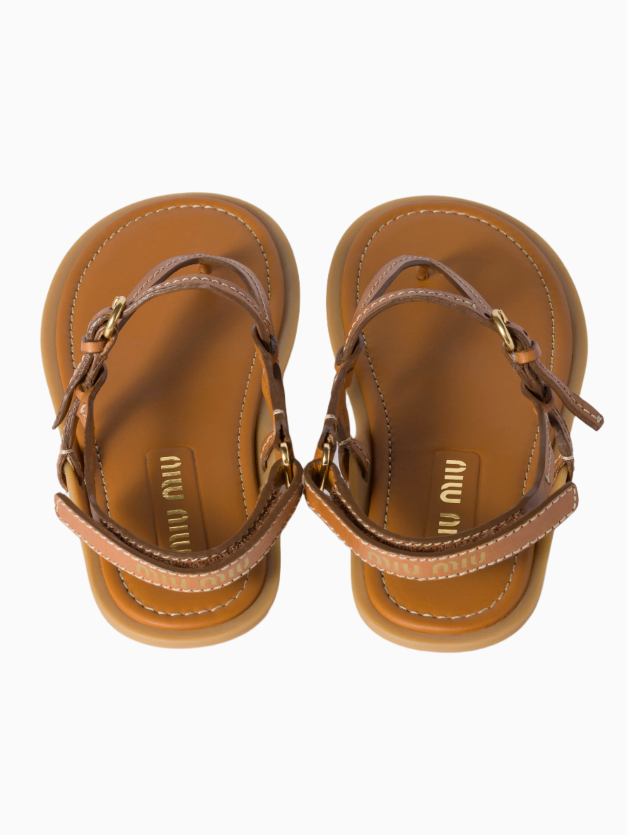 その他 miu Leather thong sandals | Miu Miu | OTTODISANPIETRO