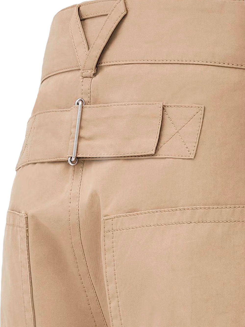 Twill cargo trousers