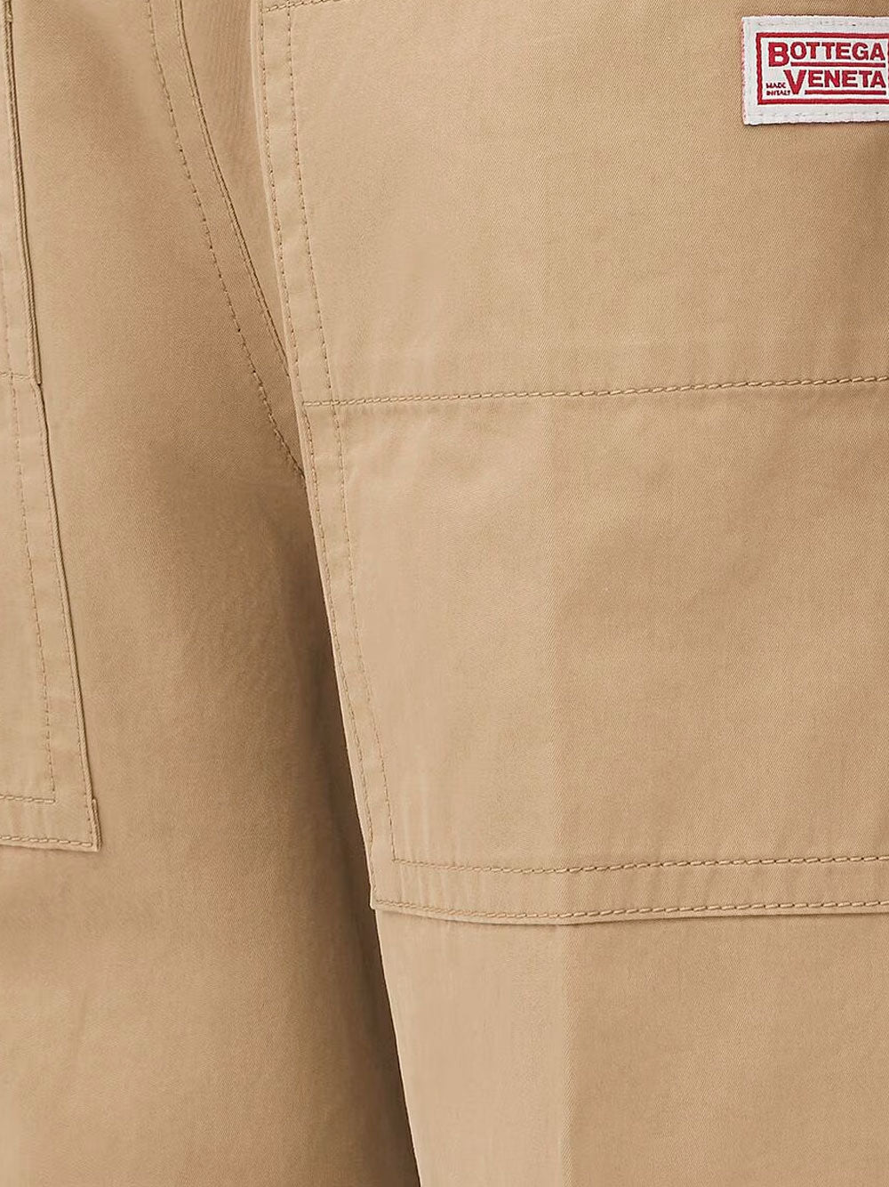 Twill cargo trousers