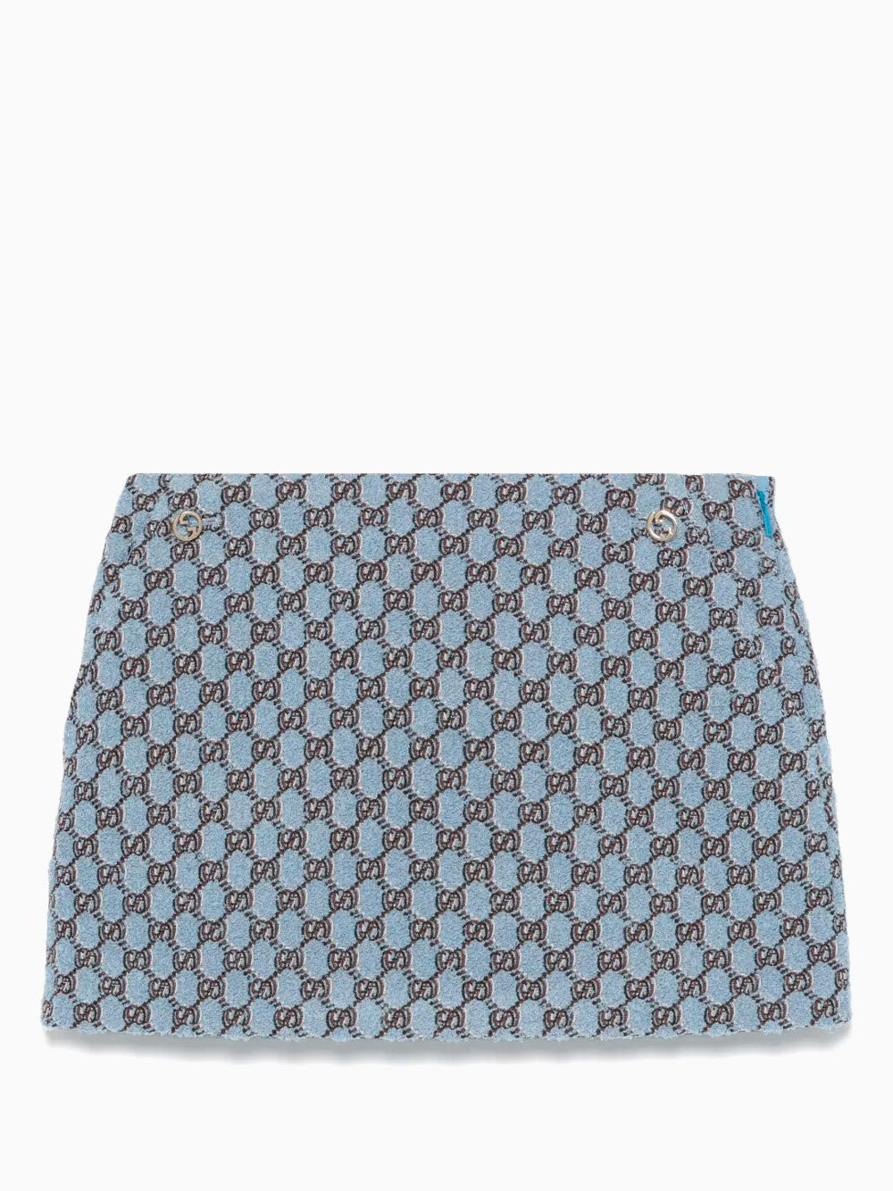 GG bouclé mini skirt