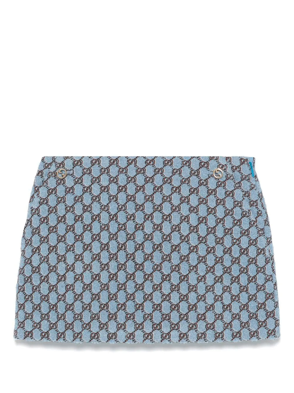 GG bouclé mini skirt