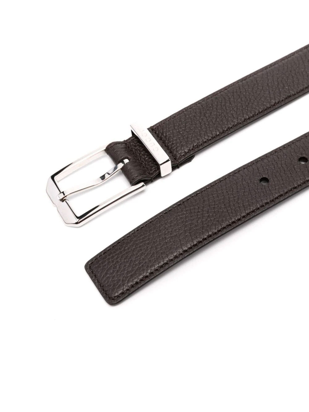 Rectangular buckle belt