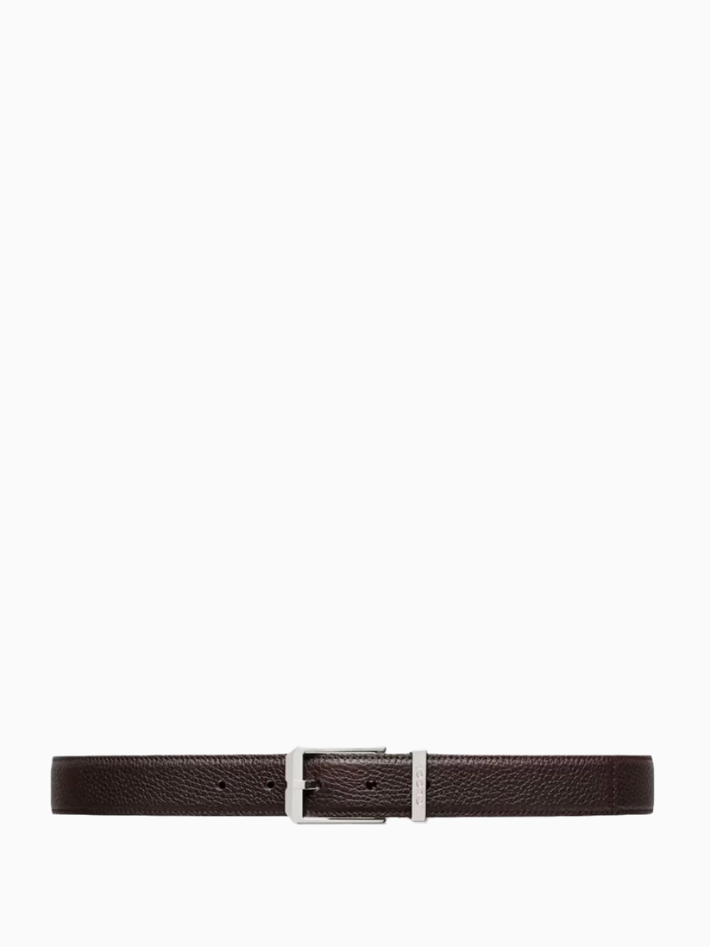 Rectangular buckle belt