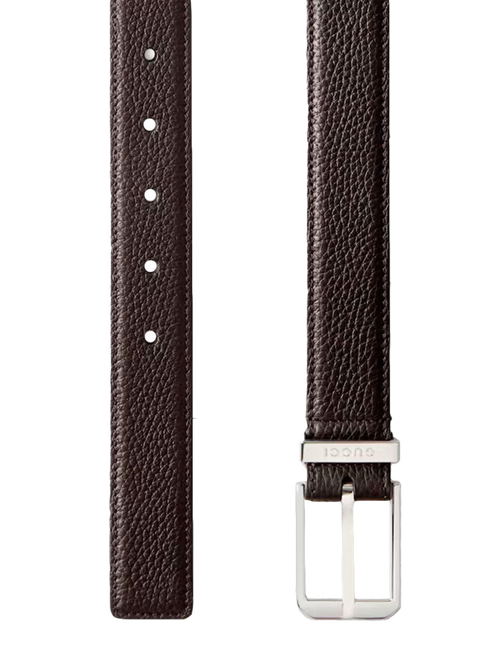 Rectangular buckle belt