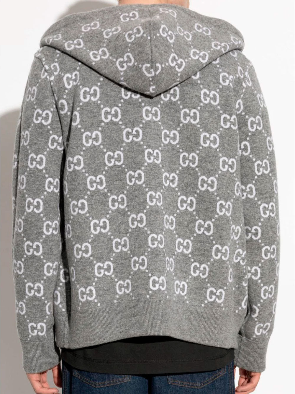 Monogram reversible sweatshirt