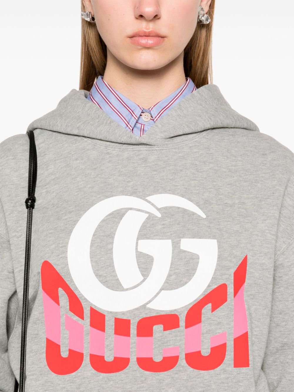 Logo-print hoodie