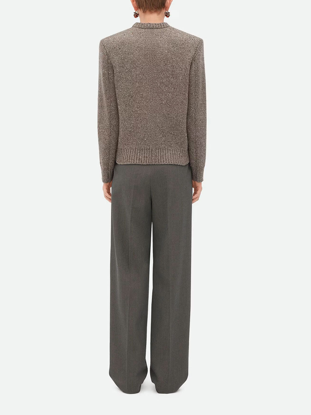 Wool tailored jumper