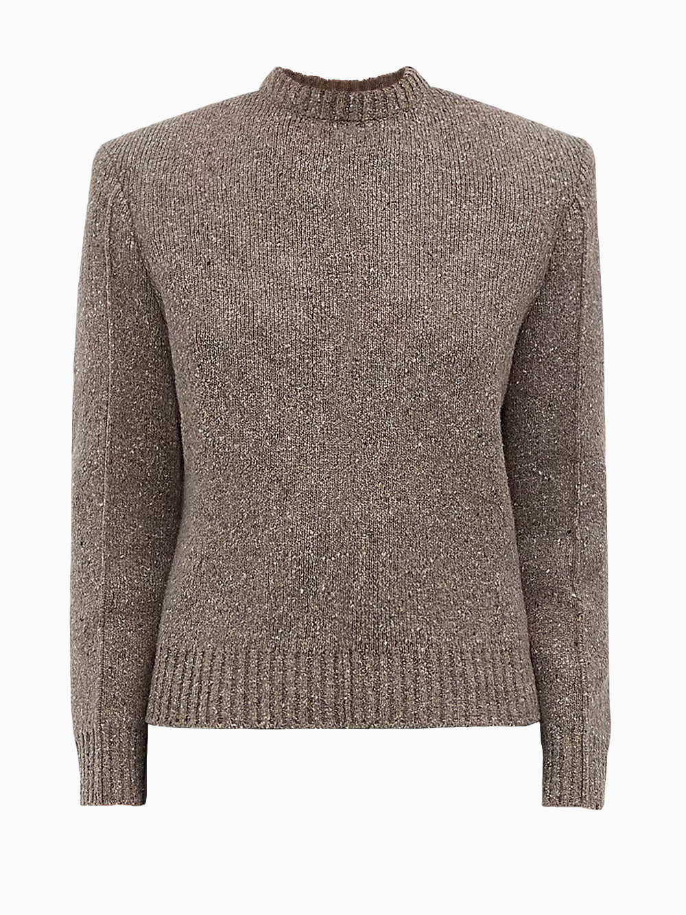 Wool tailored jumper