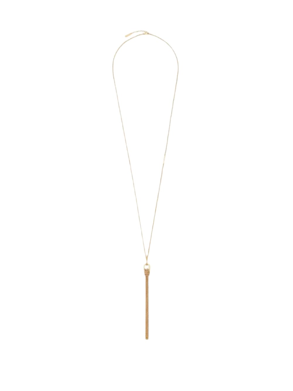 Cassandre Noued Pompom necklace