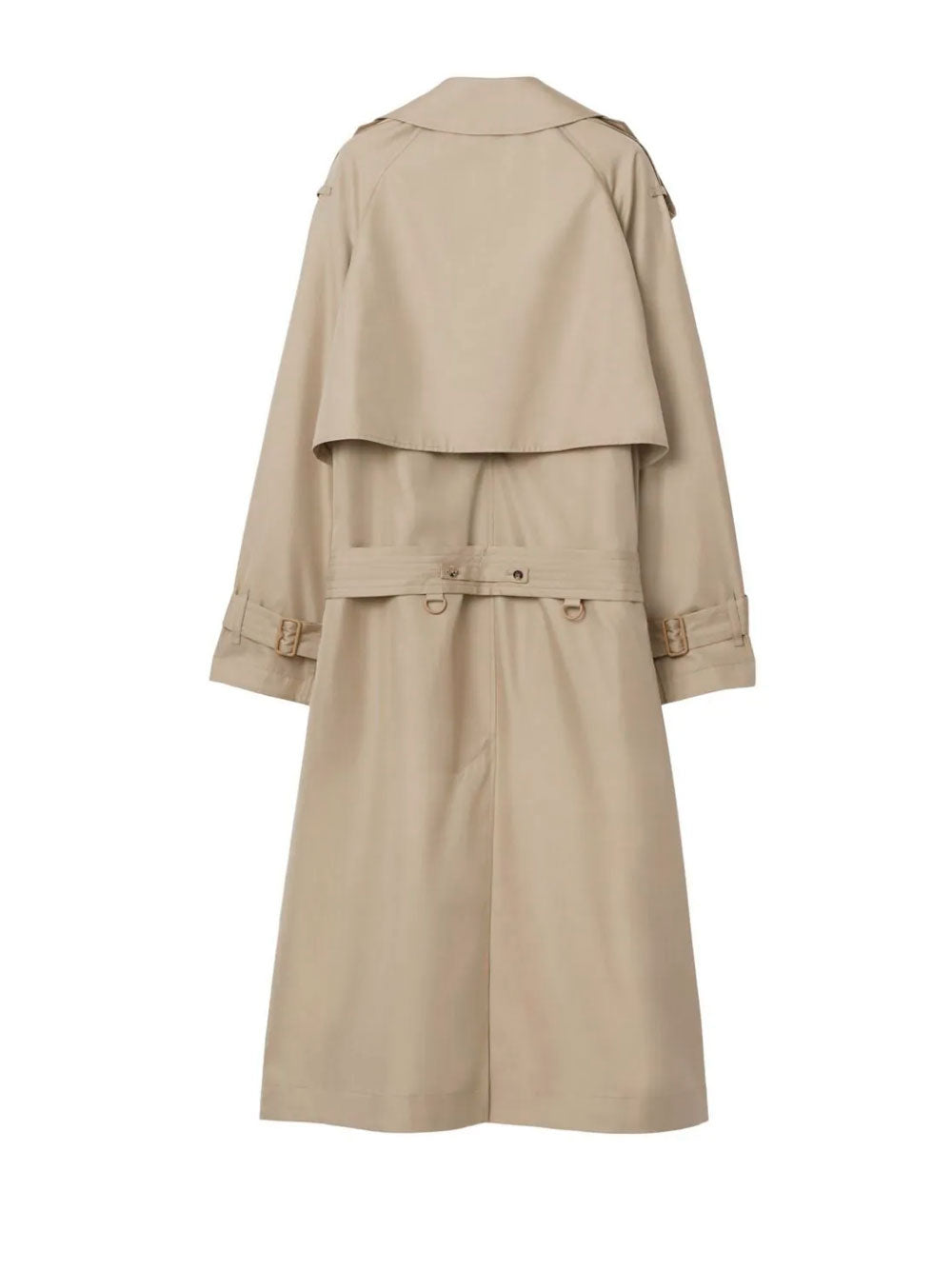 Double-breasted trench coat