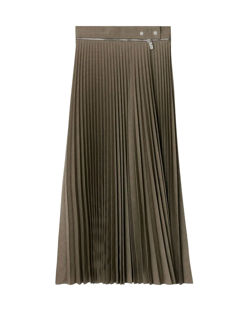 Fully-pleated skirt