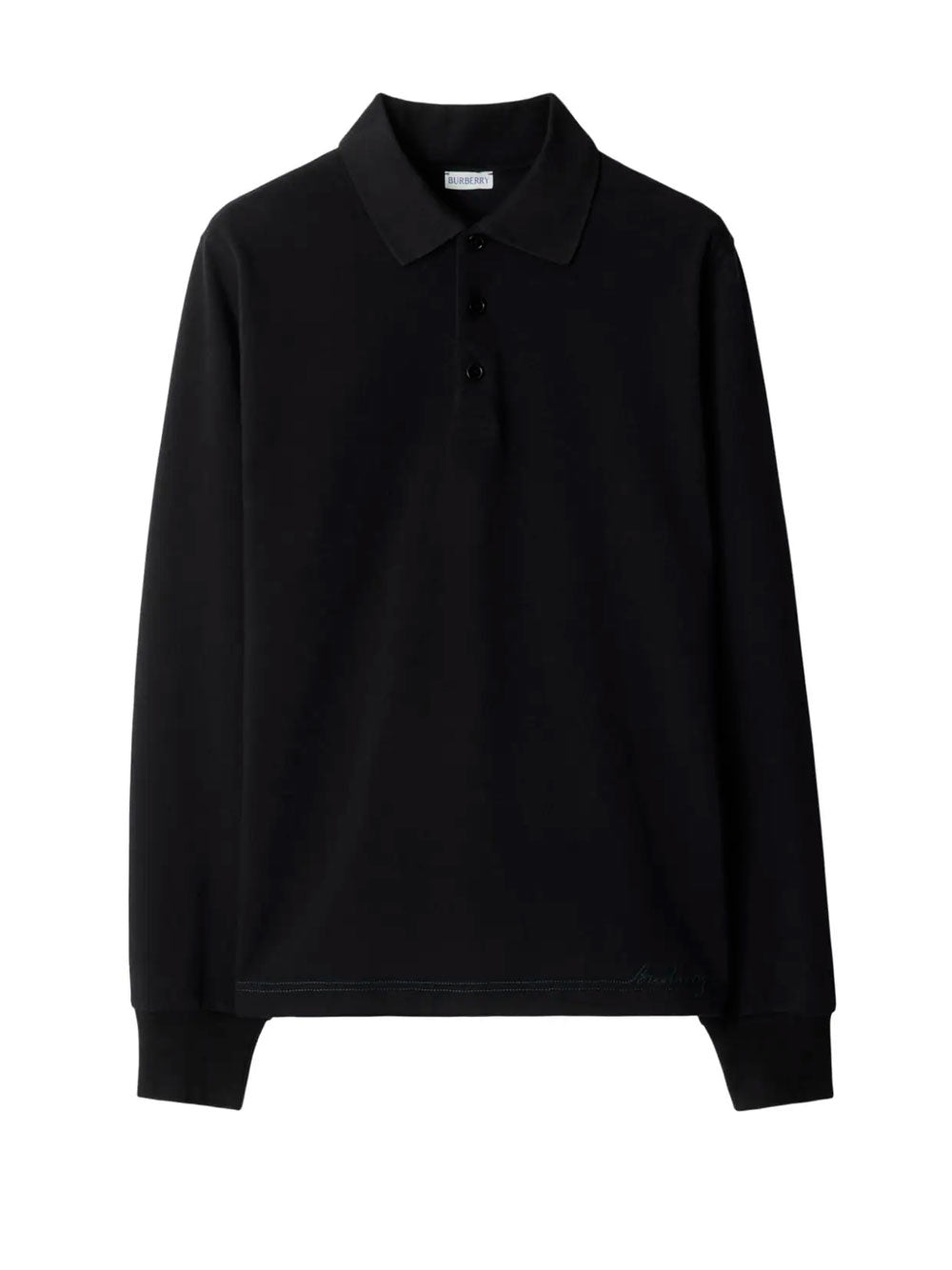 Long-sleeve polo shirt