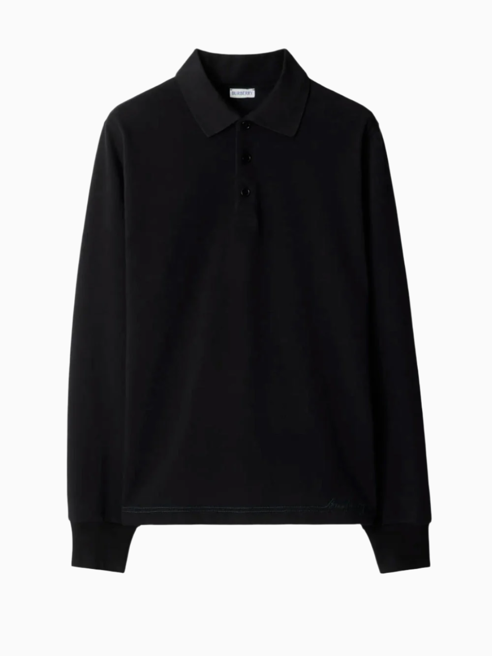 Long-sleeve polo shirt