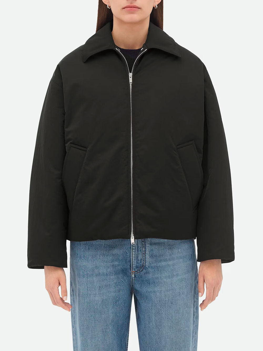 Tech nylon puffer jacket