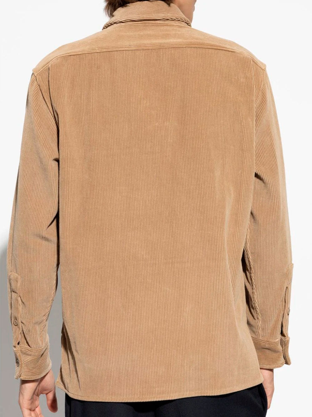 Corduroy shirt jacket