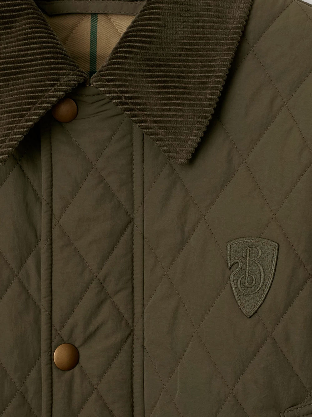 Quilted barn jacket