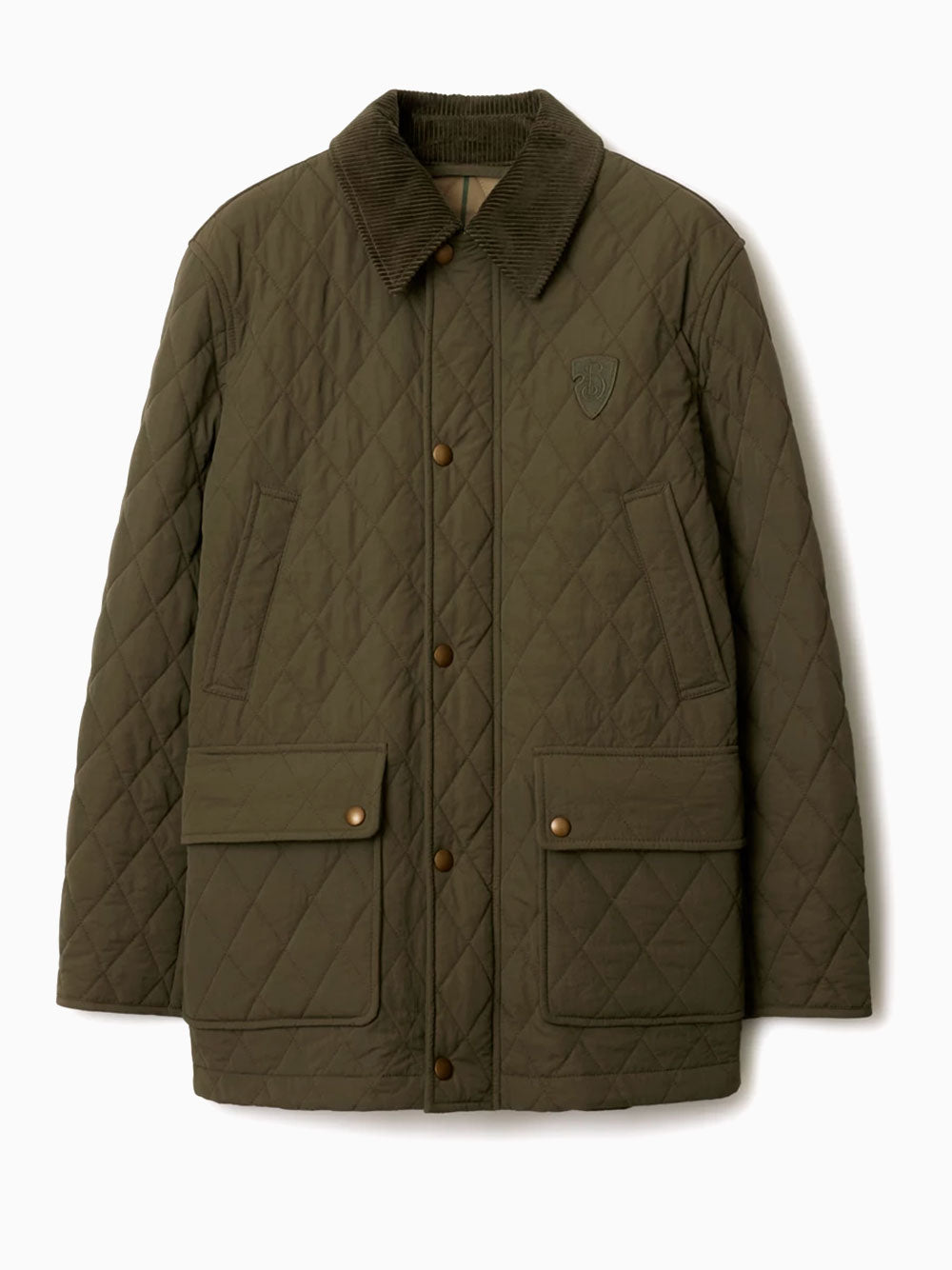 Quilted barn jacket