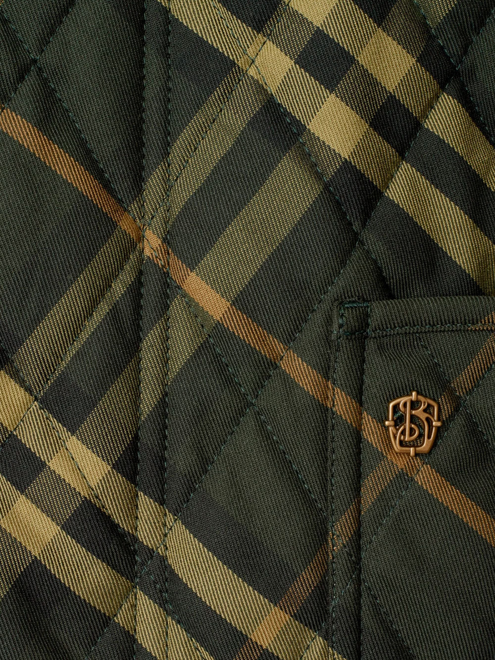 Chaqueta acolchada Check