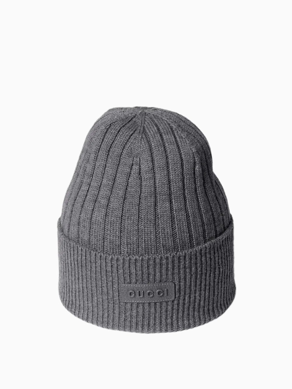 Rib knit hat