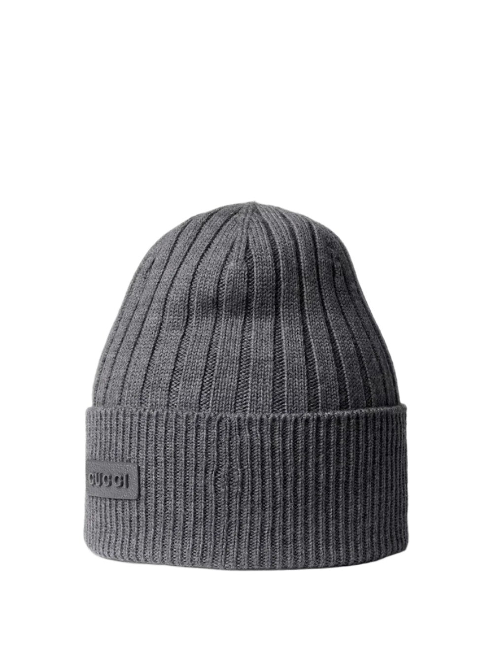 Rib knit hat