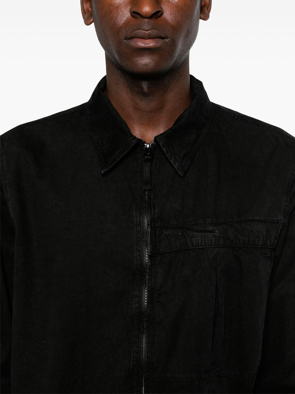 Compass-patch overshirt