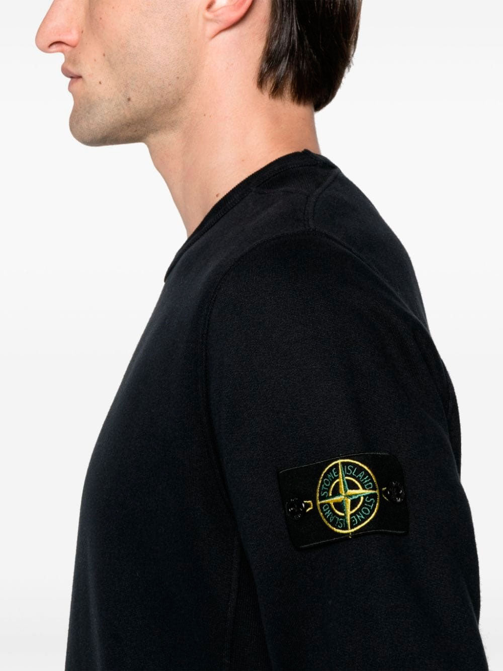 Compass-badge sweatshirt