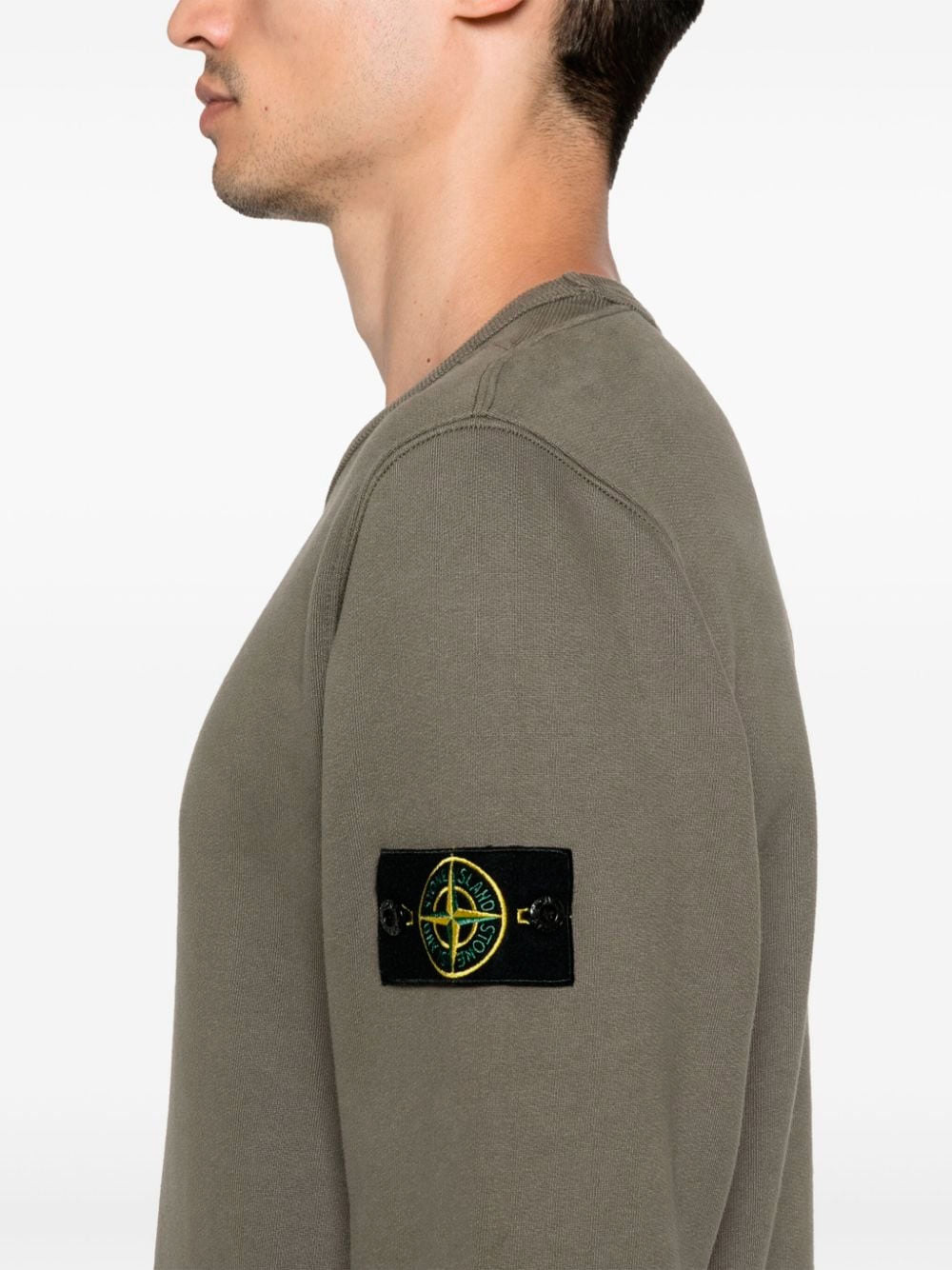 Compass-badge sweatshirt