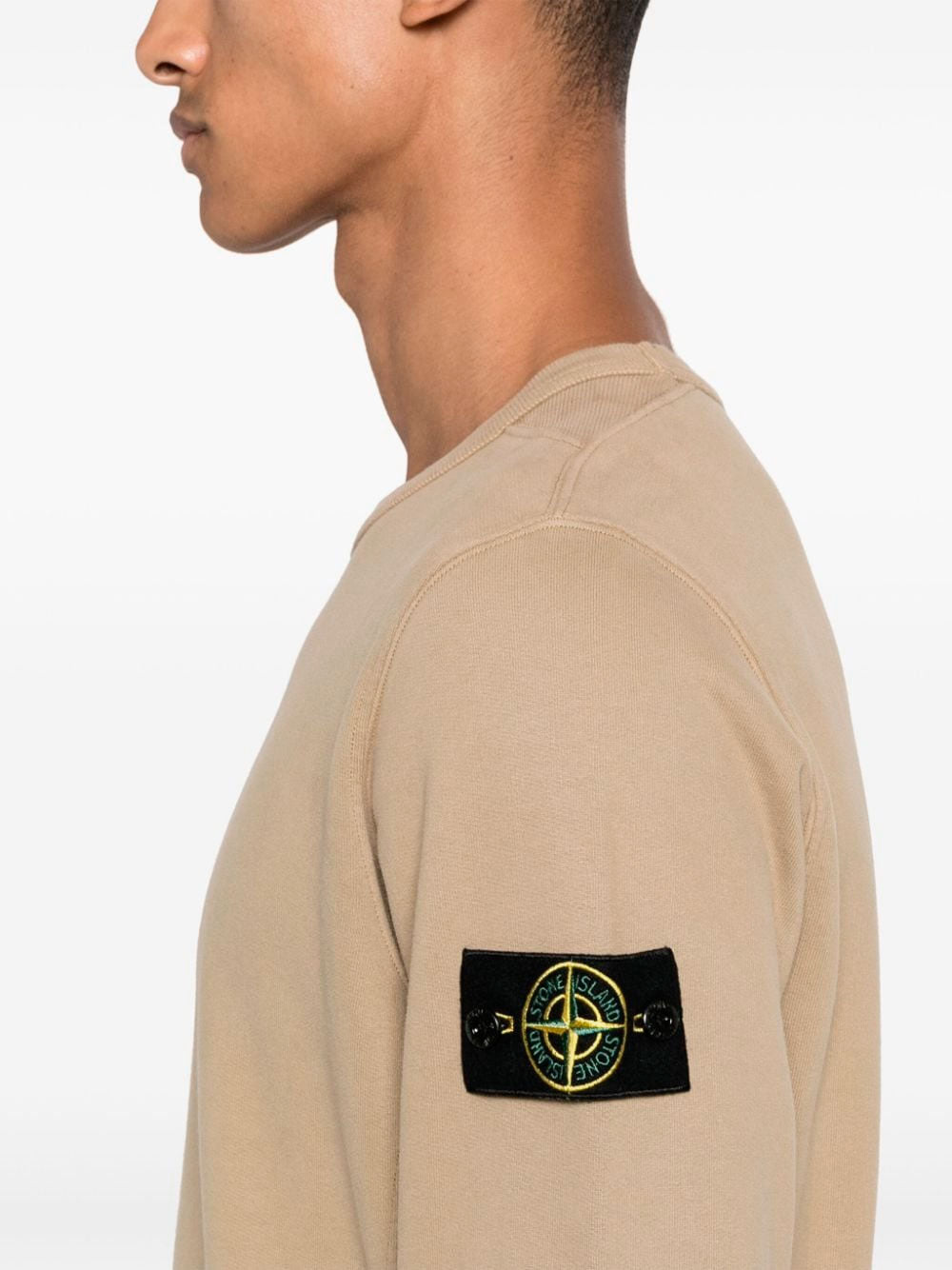 Compass-badge sweatshirt