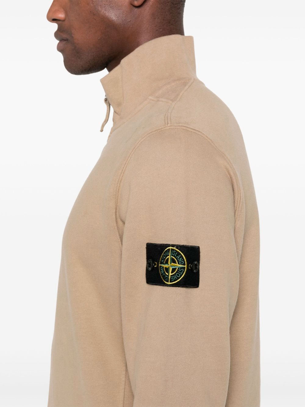 Compass-badge sweatshirt