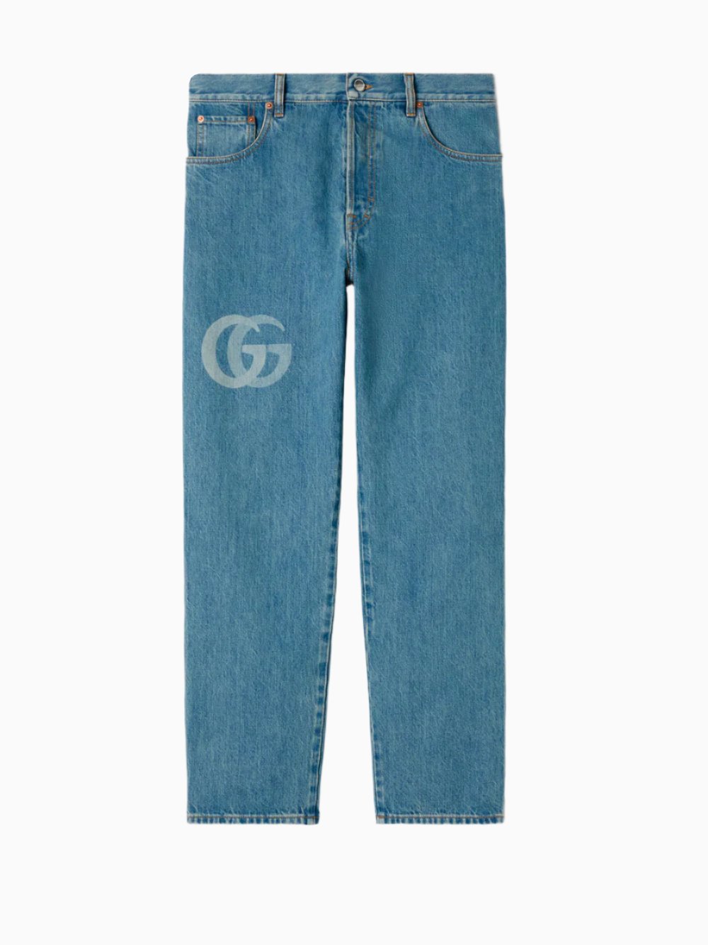 Jeans con Doble G a láser