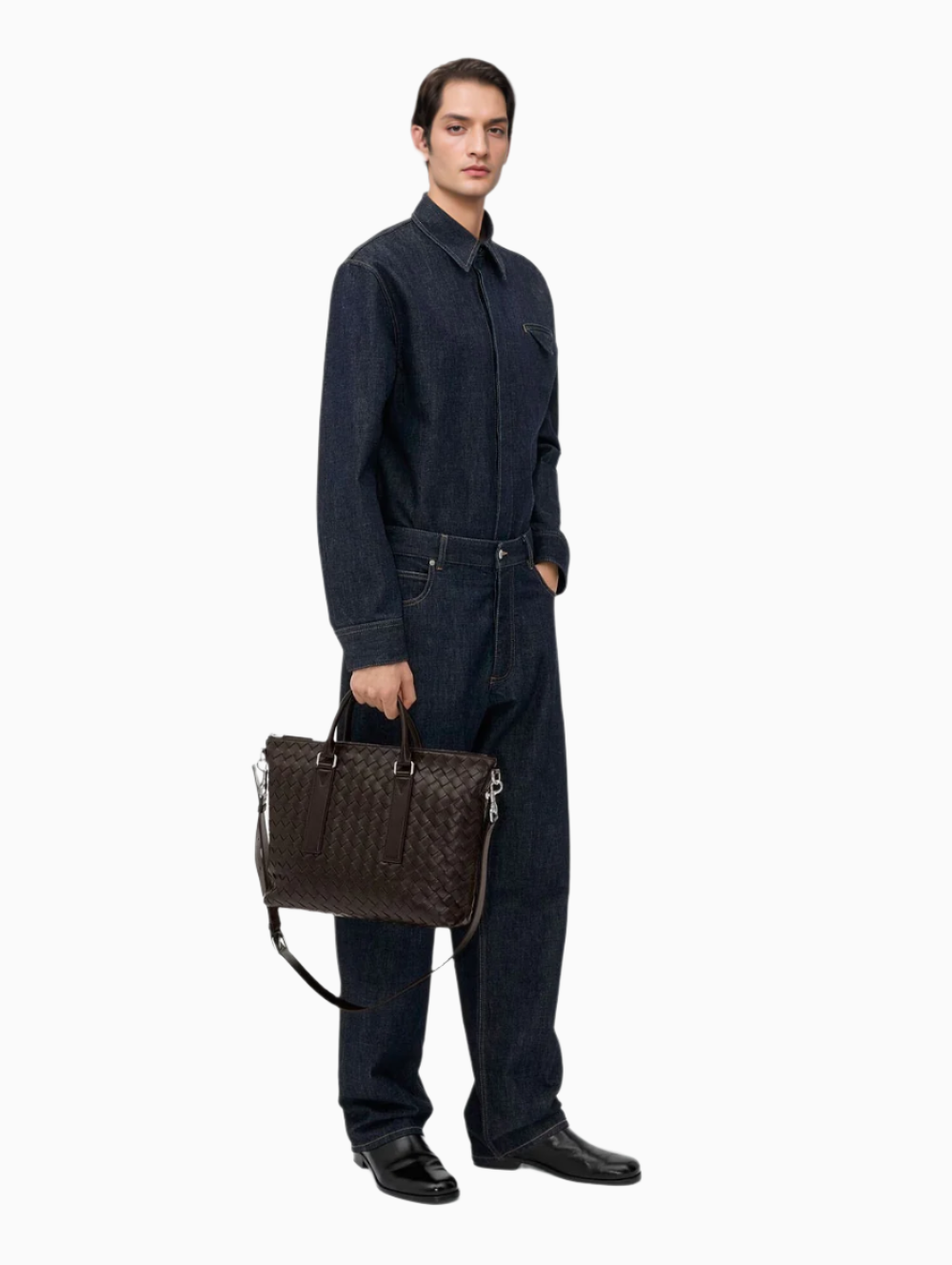 Avenue Intrecciato briefcase