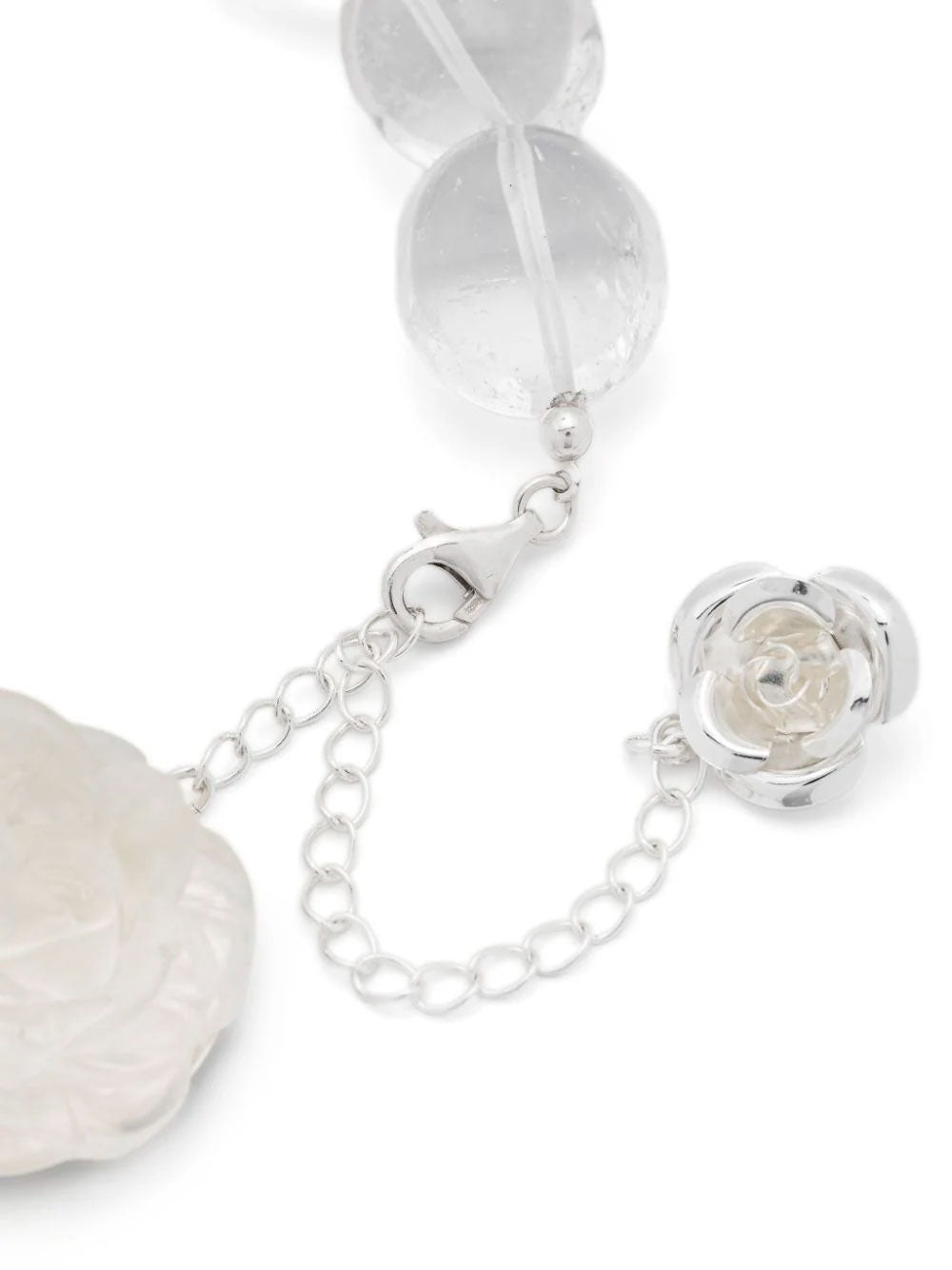 Rose-charm necklace