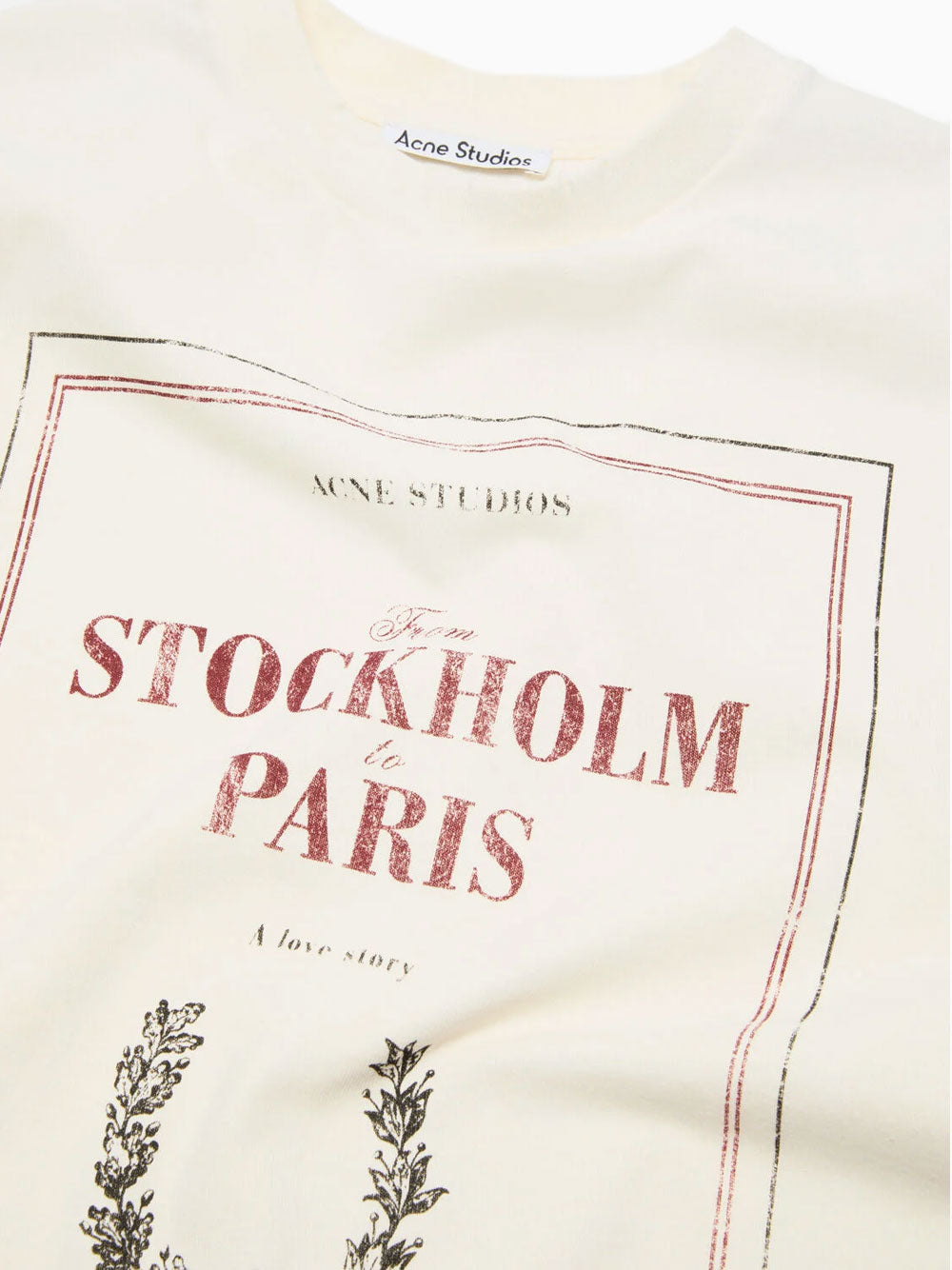 Layered print t-shirt