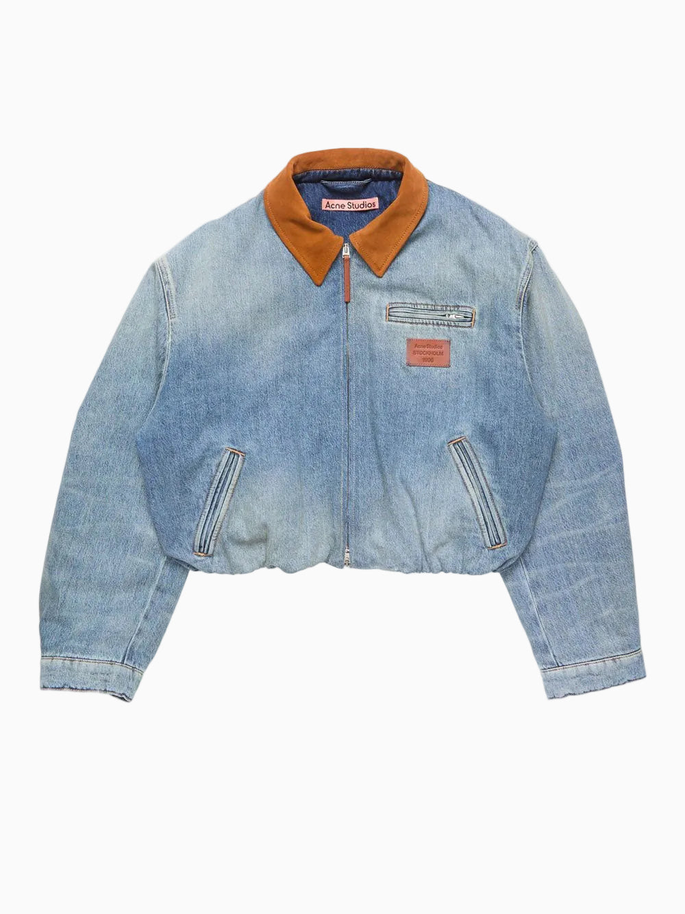 Denim bomber jacket