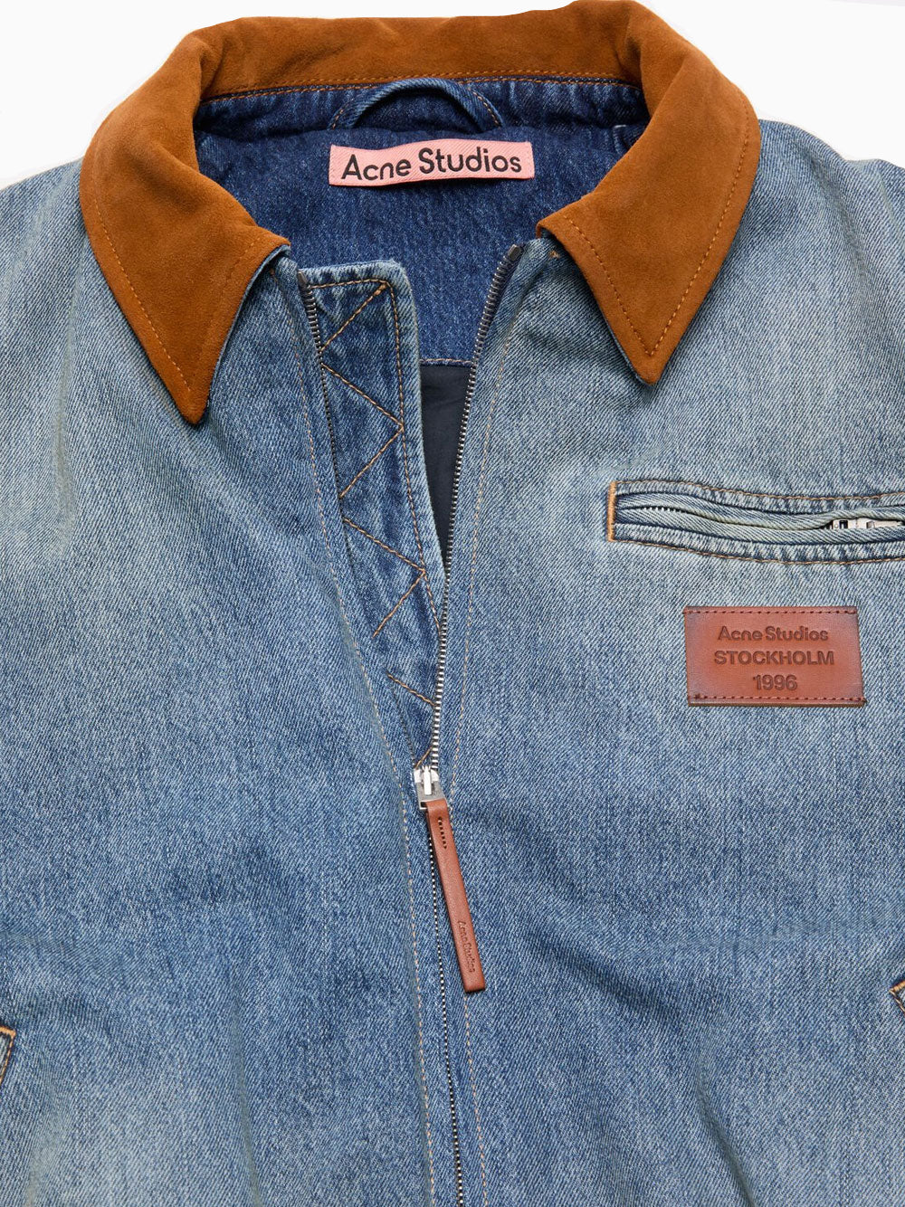 Denim bomber jacket | Acne Studios | OTTODISANPIETRO
