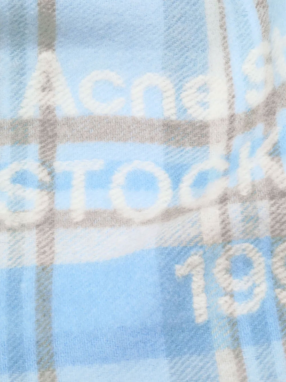 Check logo scarf