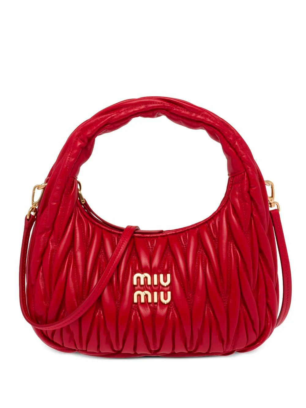 Miu Wander Matelassé mini bag