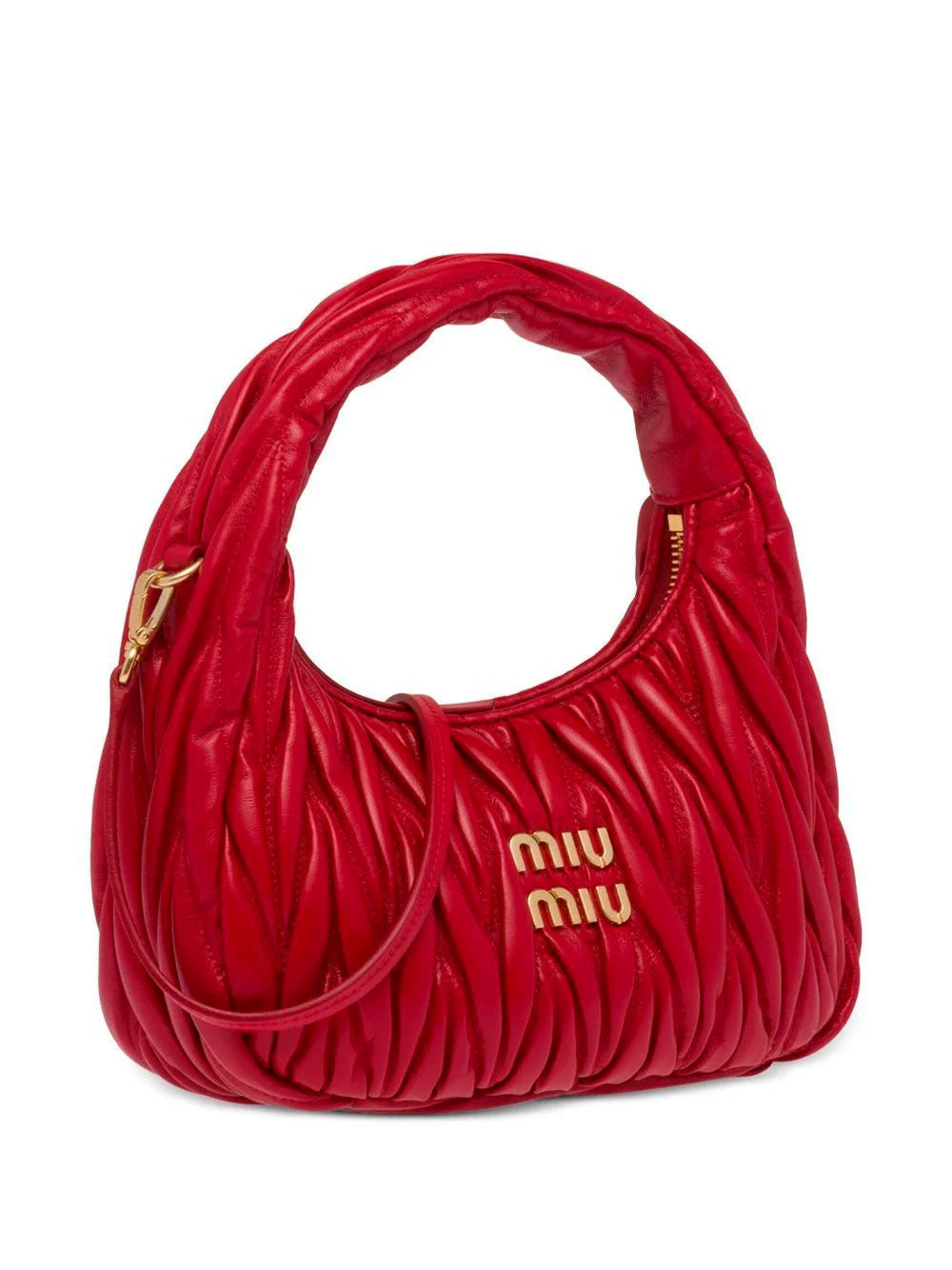 Miu Wander Matelassé mini bag