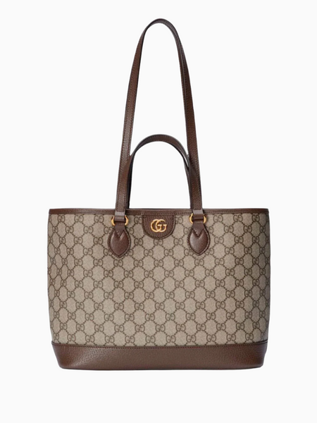 【GUCCI】Ophidia GG Supreme Strap Mini Tote Bag B010547-Mini-Ophidia-tote-bag-