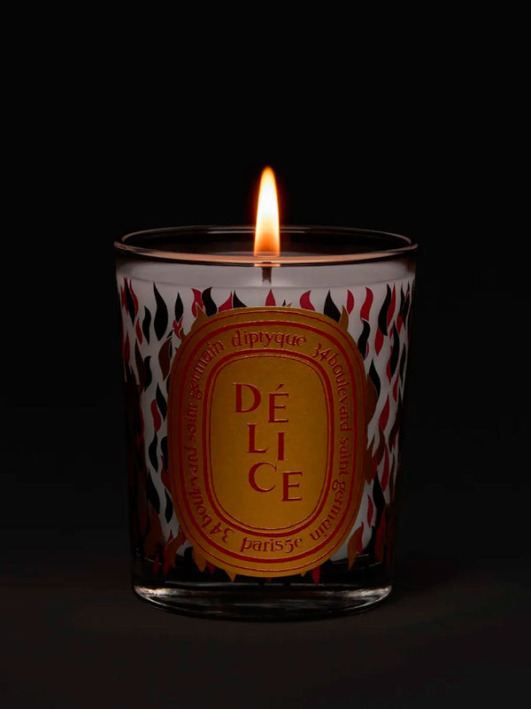 Délice candle with lid. 190g. Ltd. edition