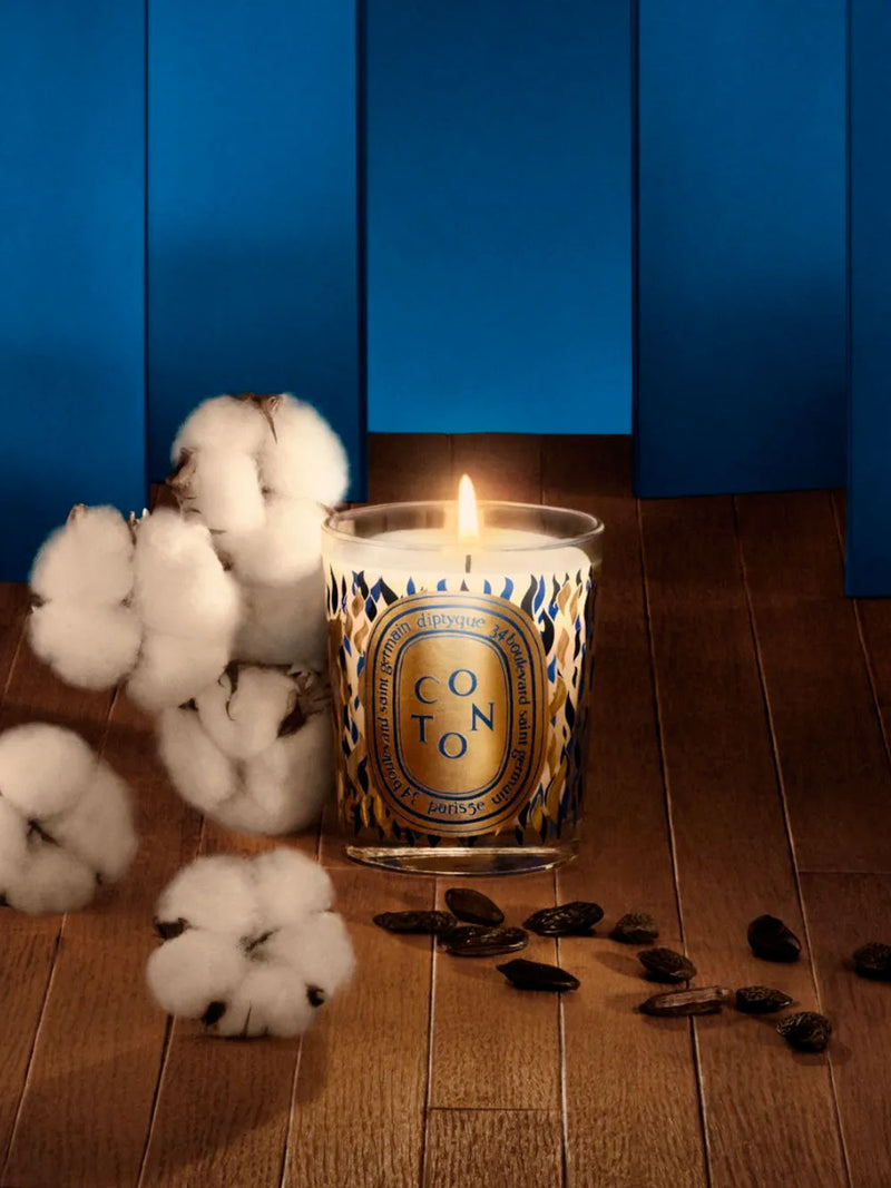 Coton candle with lid. 190g. Ltd. edition