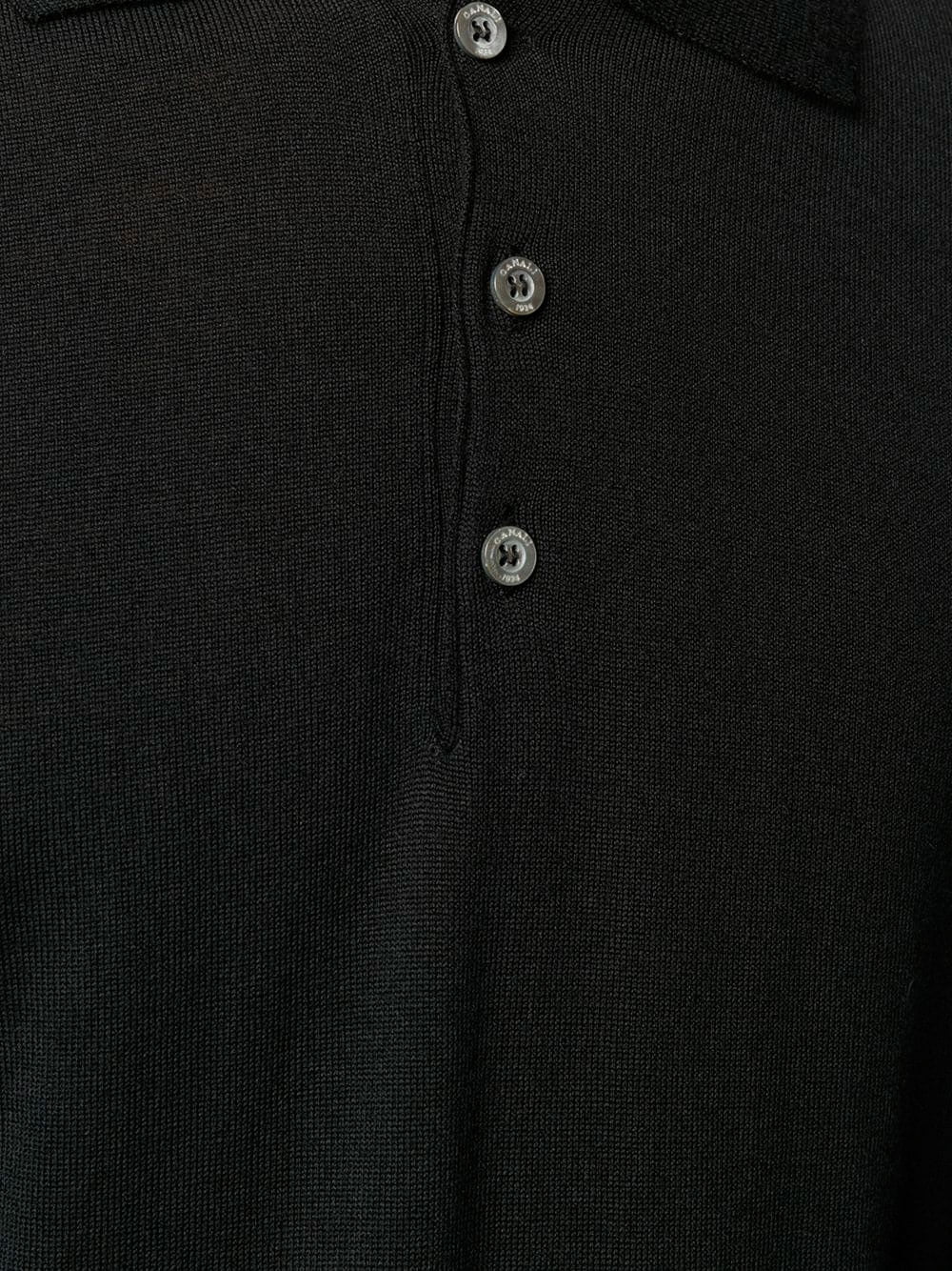 Long-sleeve polo shirt