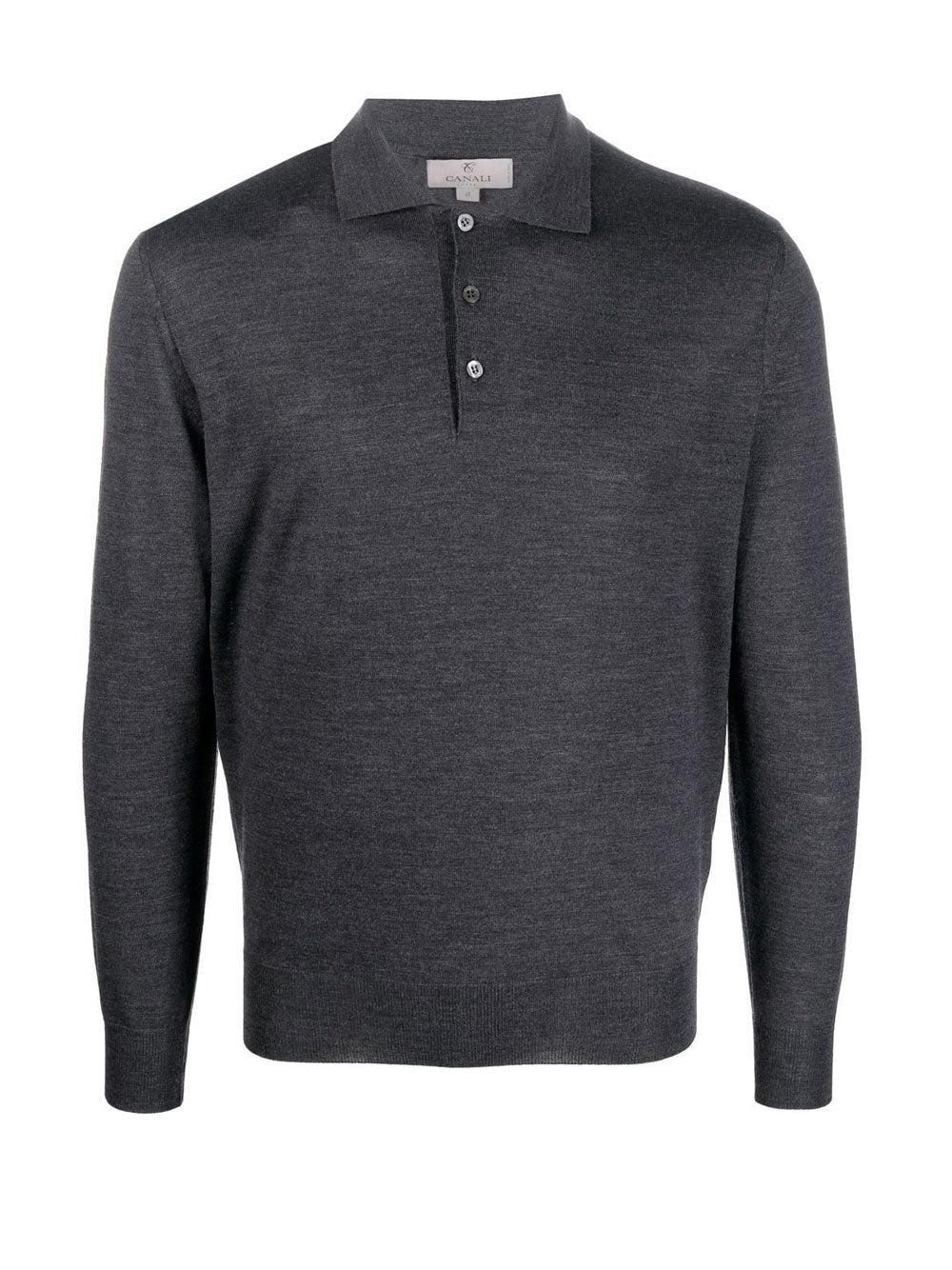 Polo collar jumper